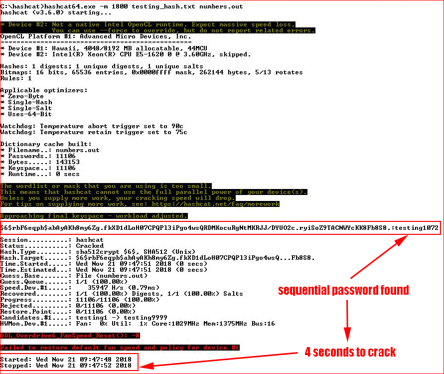 Sequential Passwords